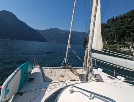Catamaran Como Charter